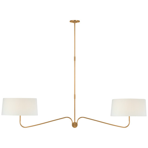 Canto LED Chandelier in Hand-Rubbed Antique Brass (268|TOB5353HABL)