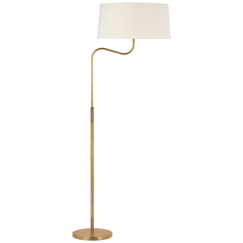 Canto LED Floor Lamp in Hand-Rubbed Antique Brass (268|TOB1350HABL)