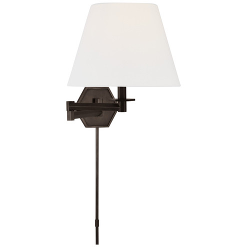 Olivier LED Swing Arm Wall Light in Bronze (268|PCD2005BZL)