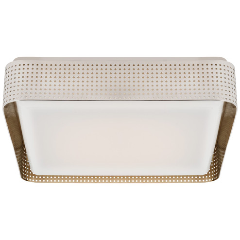 Precision LED Flush Mount in Polished Nickel (268|KW4084PNWG)