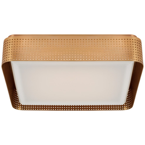 Precision LED Flush Mount in Antique-Burnished Brass (268|KW4084ABWG)