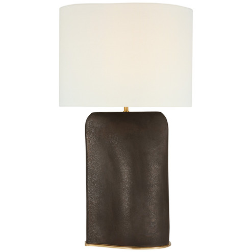Amantani LED Table Lamp in Stained Black Metallic (268|KW3684SBML)