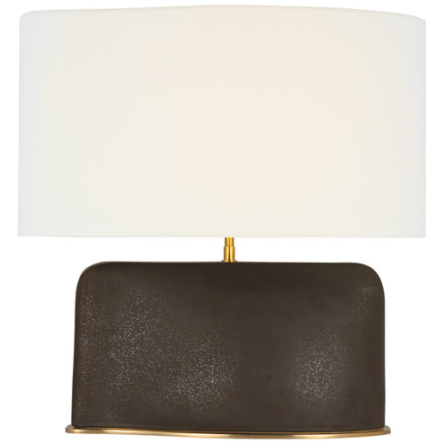 Amantani LED Table Lamp in Stained Black Metallic (268|KW3683SBML)