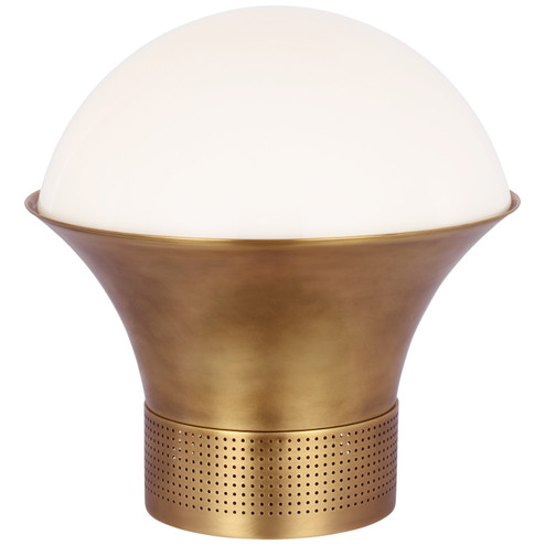 Precision LED Table Lamp in Antique-Burnished Brass (268|KW3224ABWG)