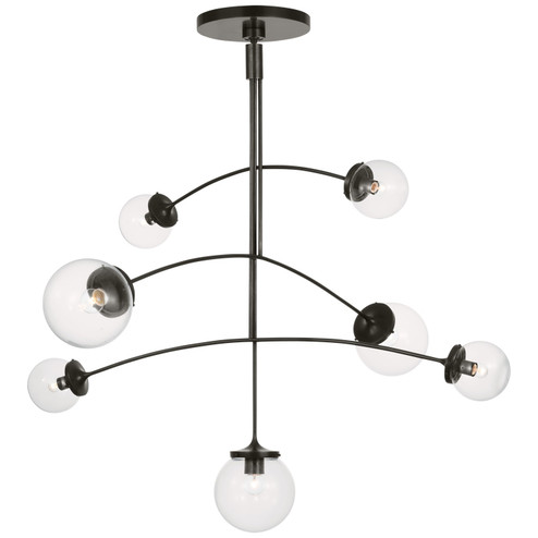Prescott Four Light Chandelier in Bronze (268|KS5404BZCG)
