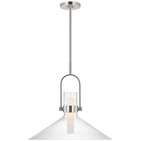 Larkin LED Pendant in Polished Nickel (268|IKF5452PNCG)