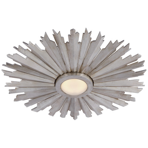 Claymore LED Flush Mount in Burnished Silver Leaf (268|CHC4404BSL)