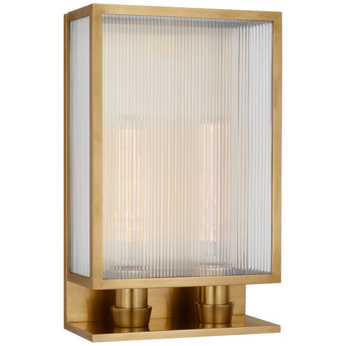 York LED Wall Sconce in Soft Brass (268|BBL2182SBCRB) York LED Wall Sconce in Soft Brass (268|BBL2182SBCRB)