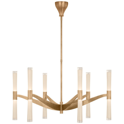 Brenta LED Chandelier in Hand-Rubbed Antique Brass (268|ARN5470HABWG)