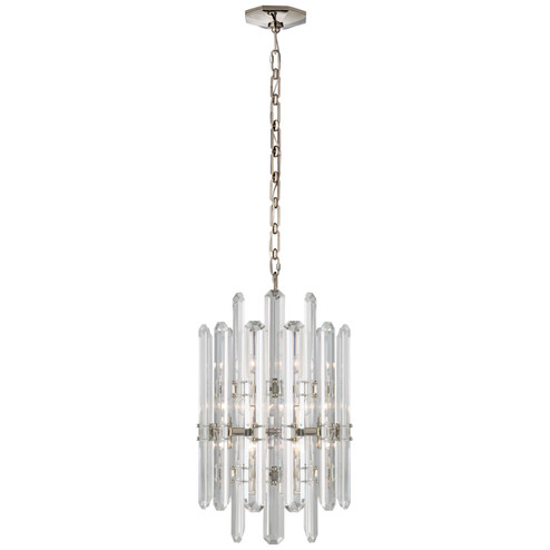 Bonnington 12 Light Chandelier in Polished Nickel (268|ARN5128PNALB)