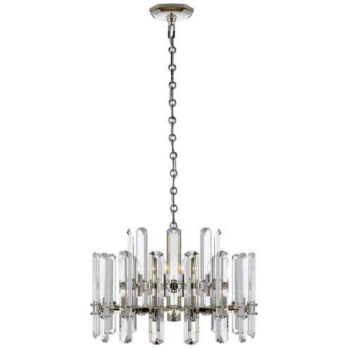 Bonnington 12 Light Chandelier in Polished Nickel (268|ARN5124PNALB)