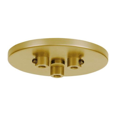 Line-Voltage Mini Canopy in Natural Brass (182|700TDMRD3TNB)