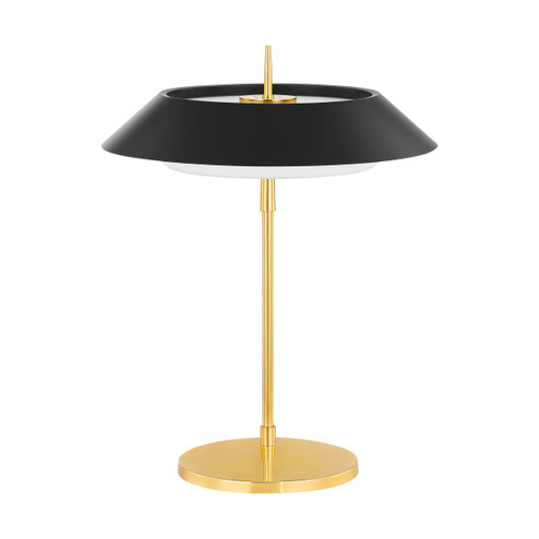 Westport Three Light Table Lamp in Aged Brass/Soft Black (70|L4323AGBSBK)
