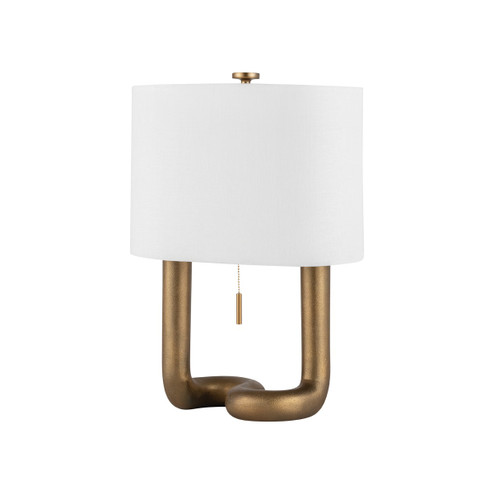 Armonk One Light Table Lamp in Aged Brass (70|L1924AGB)