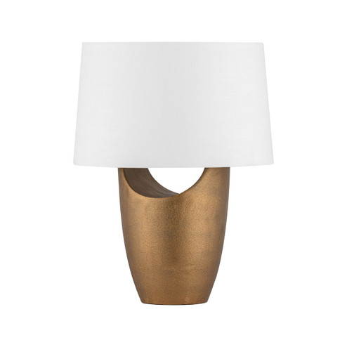 Kamay Two Light Table Lamp in Aged Brass (70|BKO1700AGB)