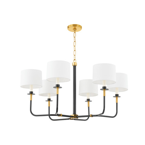 Paramus One Light Chandelier in Aged Old Bronze (70|9136AOB)