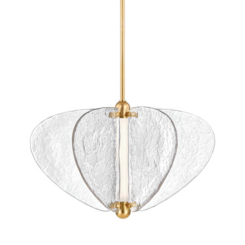 Freya LED Chandelier in Vintage Brass (68|38030VB)