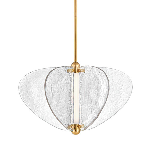 Freya LED Pendant in Vintage Brass (68|38030VB)