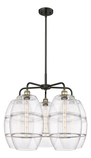 Downtown Urban LED Chandelier in Black Antique Brass (405|5165CRBABG55710CL)