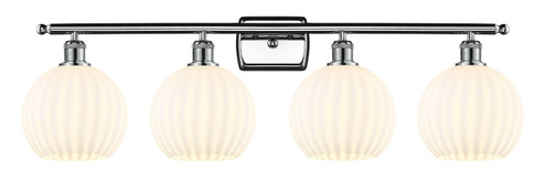 Ballston Four Light Bath Vanity in Polished Chrome (405|5164WPCG12178WV)