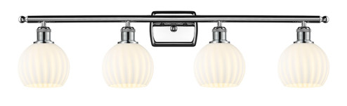 Ballston Four Light Bath Vanity in Polished Chrome (405|5164WPCG12176WV)