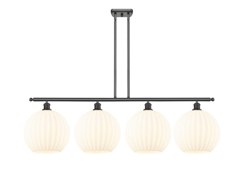 Ballston Four Light Island Pendant in Oil Rubbed Bronze (405|5164IOBG121712WV)