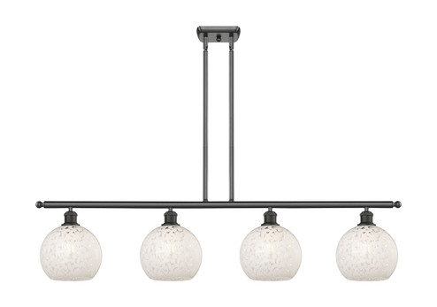 Ballston Four Light Island Pendant in Oil Rubbed Bronze (405|5164IOBG12168WM)