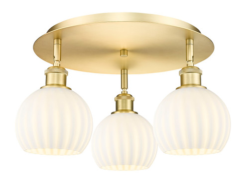 Ballston LED Flush Mount in Satin Gold (405|5163CSGG12176WV)
