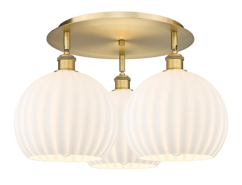 Downtown Urban LED Flush Mount in Brushed Brass (405|5163CBBG121710WV)