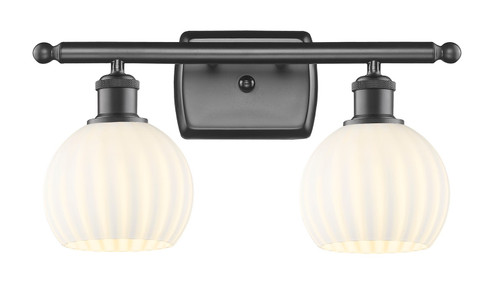 Ballston Two Light Bath Vanity in Oil Rubbed Bronze (405|5162WOBG12176WV)