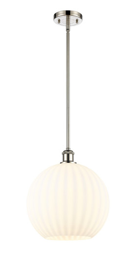 Ballston One Light Mini Pendant in Polished Nickel (405|5161SPNG121712WV)