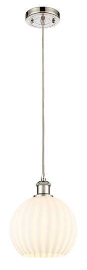 Ballston One Light Mini Pendant in Polished Nickel (405|5161PPNG12178WV)
