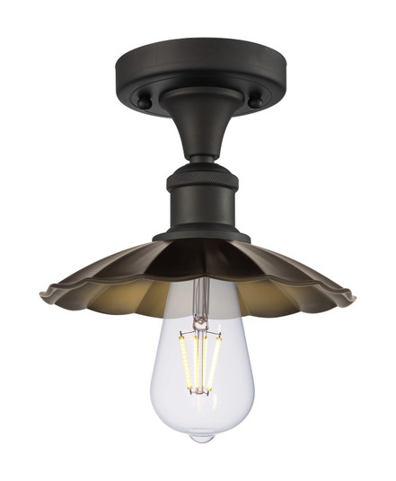 Ballston One Light Semi-Flush Mount in Oil Rubbed Bronze (405|5161COBM17OB)