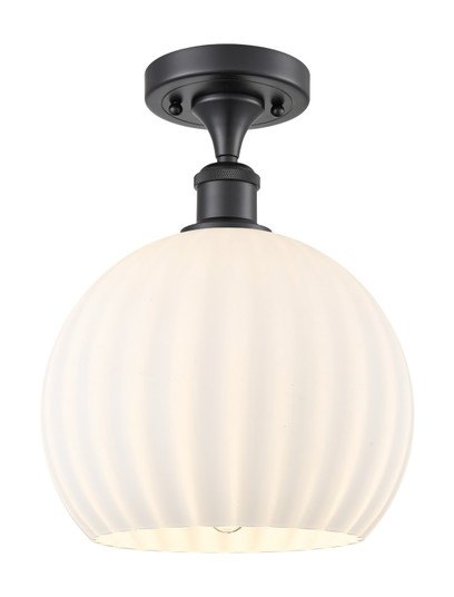 Ballston LED Semi-Flush Mount in Matte Black (405|5161CBKG121710WV)