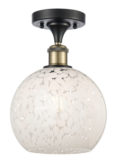 Ballston LED Semi-Flush Mount in Black Antique Brass (405|5161CBABG12168WM)