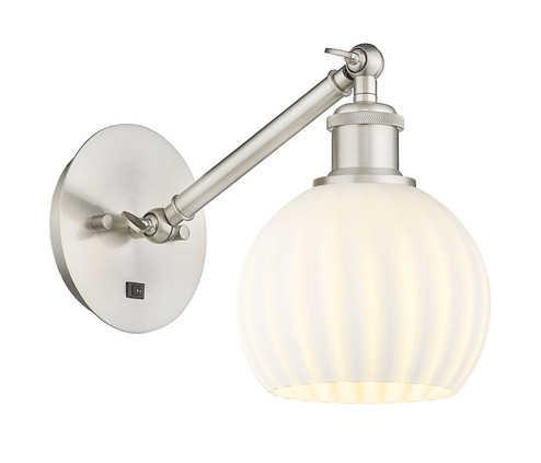 Ballston One Light Wall Sconce in Brushed Satin Nickel (405|3171WSNG12176WV)