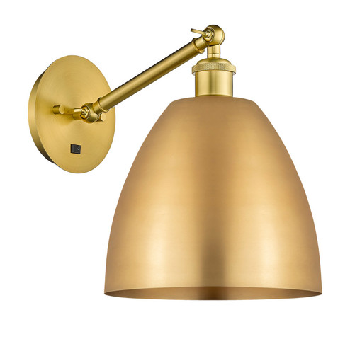 Ballston One Light Wall Sconce in Satin Gold (405|3171WSGMBD9SG)