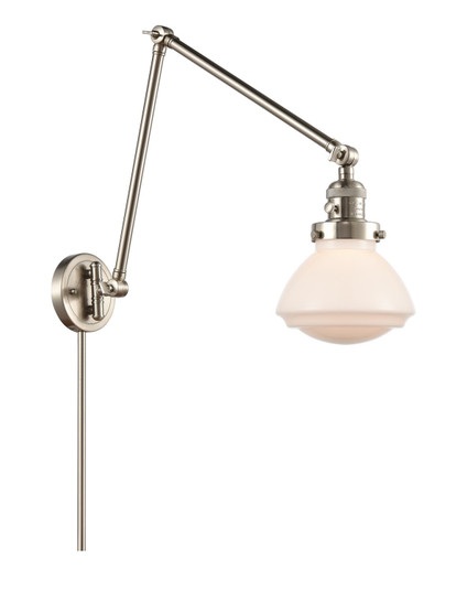 Franklin Restoration LED Swing Arm Lamp in Brushed Satin Nickel (405|238SNG321)