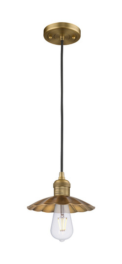Franklin Restoration LED Mini Pendant in Brushed Brass (405|201CBBM17BB)