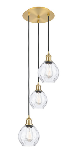 Ballston LED Pendant in Satin Gold (405|113B3PSGG362)