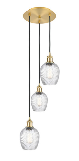 Ballston LED Pendant in Satin Gold (405|113B3PSGG292)