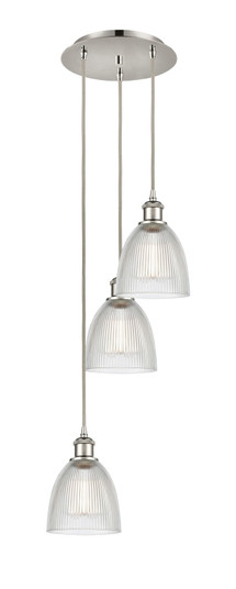 Ballston LED Pendant in Polished Nickel (405|113B3PPNG382)