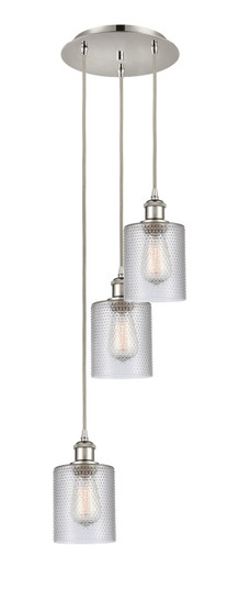 Ballston LED Pendant in Polished Nickel (405|113B3PPNG112)
