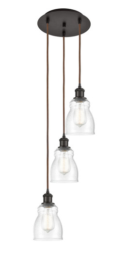 Ballston LED Pendant in Oil Rubbed Bronze (405|113B3POBG394)