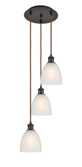 Ballston LED Pendant in Oil Rubbed Bronze (405|113B3POBG381)