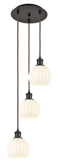 Ballston LED Pendant in Oil Rubbed Bronze (405|113B3POBG12176WV)