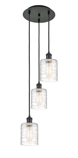 Ballston LED Pendant in Matte Black (405|113B3PBKG1113)