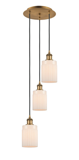 Ballston LED Pendant in Brushed Brass (405|113B3PBBG341)