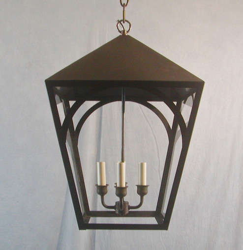 Arlington Four Light Pendant in Dark Brass (265|AR30633DBC)