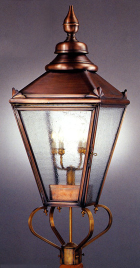 Arabella Five Light Post Mount in Antique Copper (265|82122ACS)